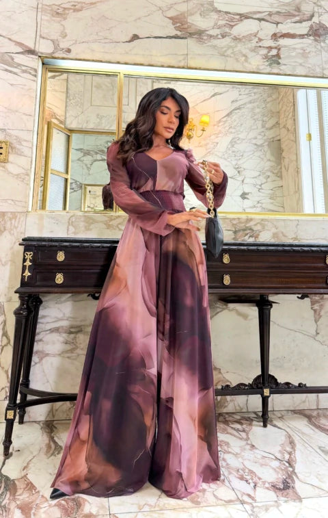 Macacão Gabriela Lavanda - Moda Evangelica